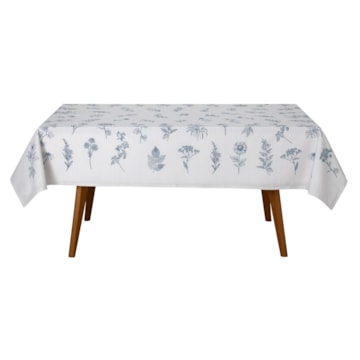 Toalha de Mesa Retangular Dohler Clean Ciana 6 Lugares 1,40m x 2,10m