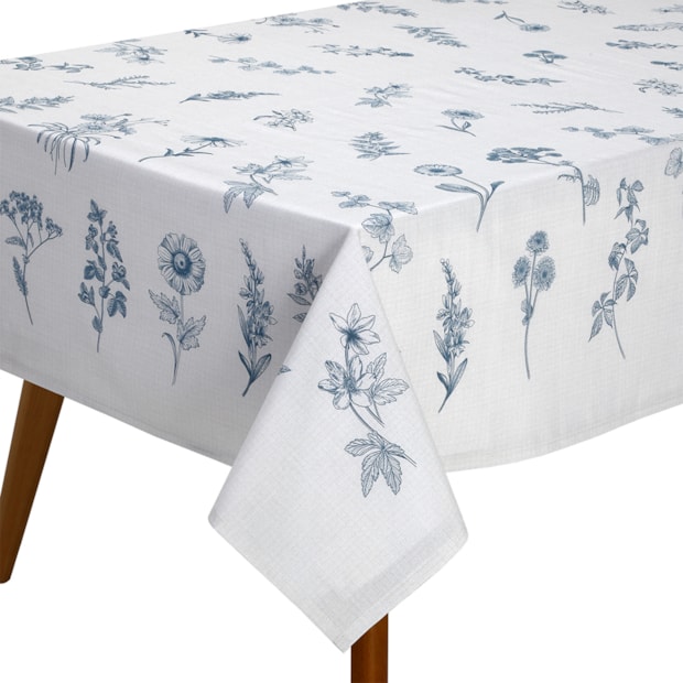 Toalha de Mesa Retangular Dohler Clean Ciana 6 Lugares 1,40m x 2,10m