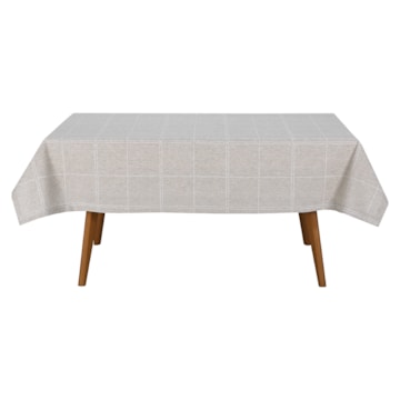 Toalha de Mesa Retangular Dohler Clean Linhares Yasmin c/ Linho 6 Lugares 1,60m x 2,20m