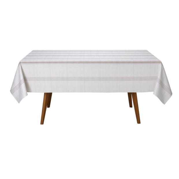 Toalha de Mesa Retangular Dohler Clean Nina 6 Lugares 100% Algodão 1,60m x 2,30m