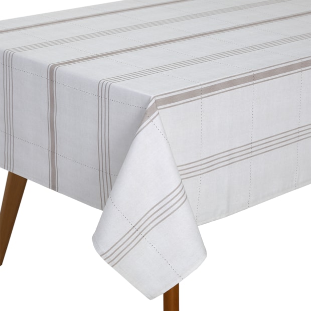 Toalha de Mesa Retangular Dohler Clean Nina 8 Lugares 100% Algodão 1,60m x 2,70m