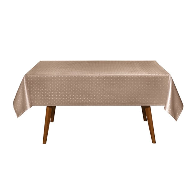 Toalha de Mesa Retangular Dohler Jacquard Cindy 6 Lugares 1,40m x 2,10m