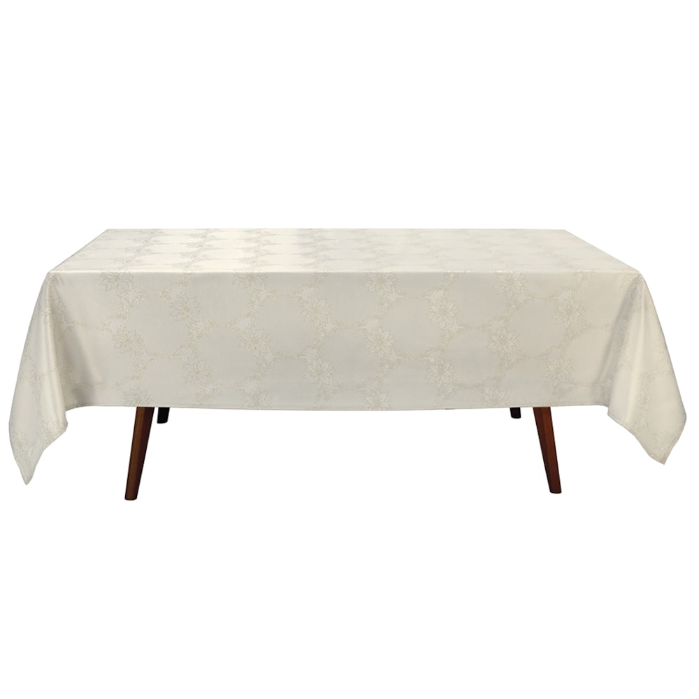 Toalha de Mesa Retangular Dohler Lumina II TJ-4885 6 Lugares 1,60m X 2,30m