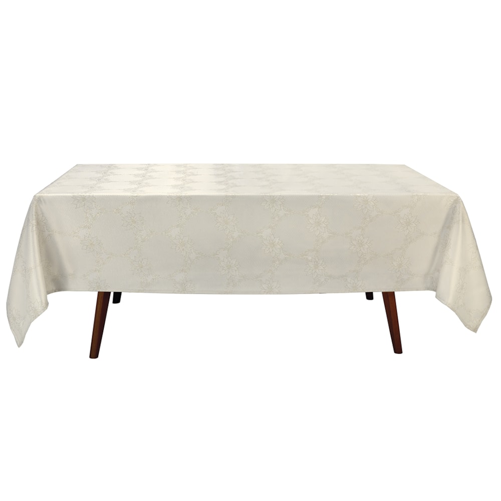 Toalha de Mesa Retangular Dohler Lumina II TJ-4885 8 Lugares 1,60m X 2,70m