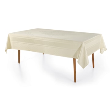 Toalha de Mesa Retangular Karsten Celebra Lesier Easy Wash 6 Lugares 1,80m x 2,20m