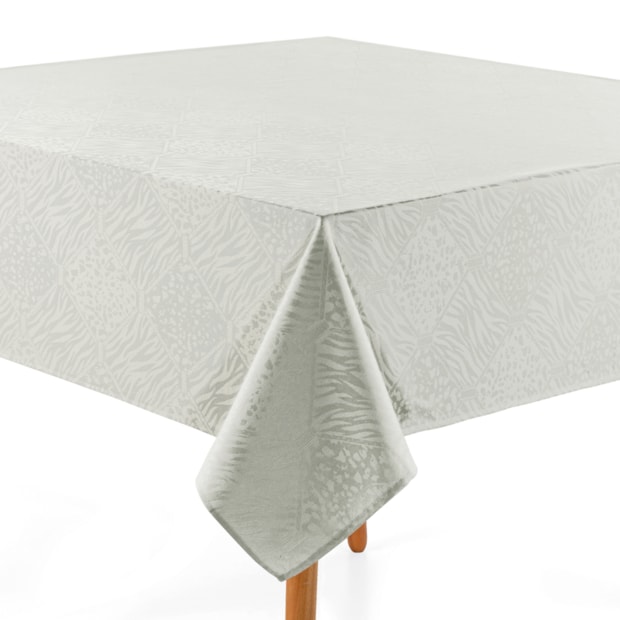 Toalha de Mesa Retangular Karsten Celebra Savana Lava Fácil 12 Lugares 1,80m x 3,20m