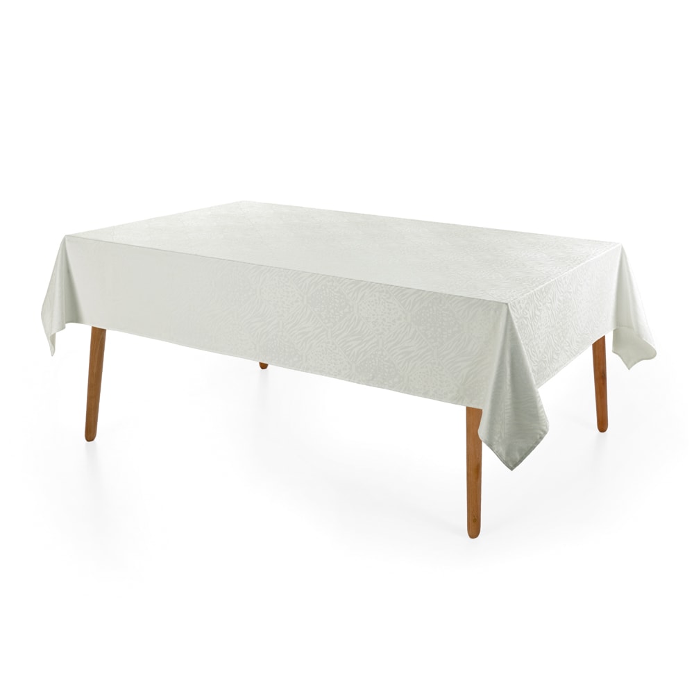 Toalha de Mesa Retangular Karsten Celebra Savana Lava Fácil 8 Lugares 1,80m x 2,70m