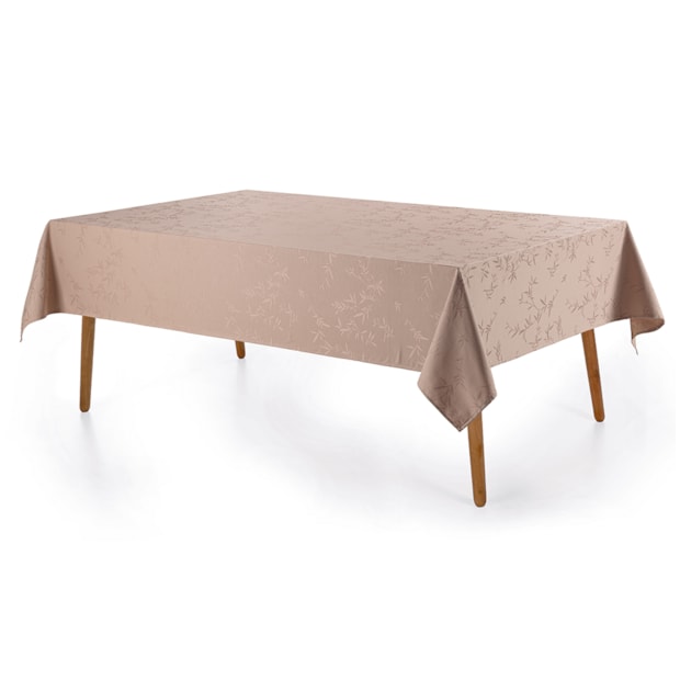 Toalha de Mesa Retangular Karsten Celebra Veríssimo Easy Wash 6 Lugares 1,80m x 2,20m