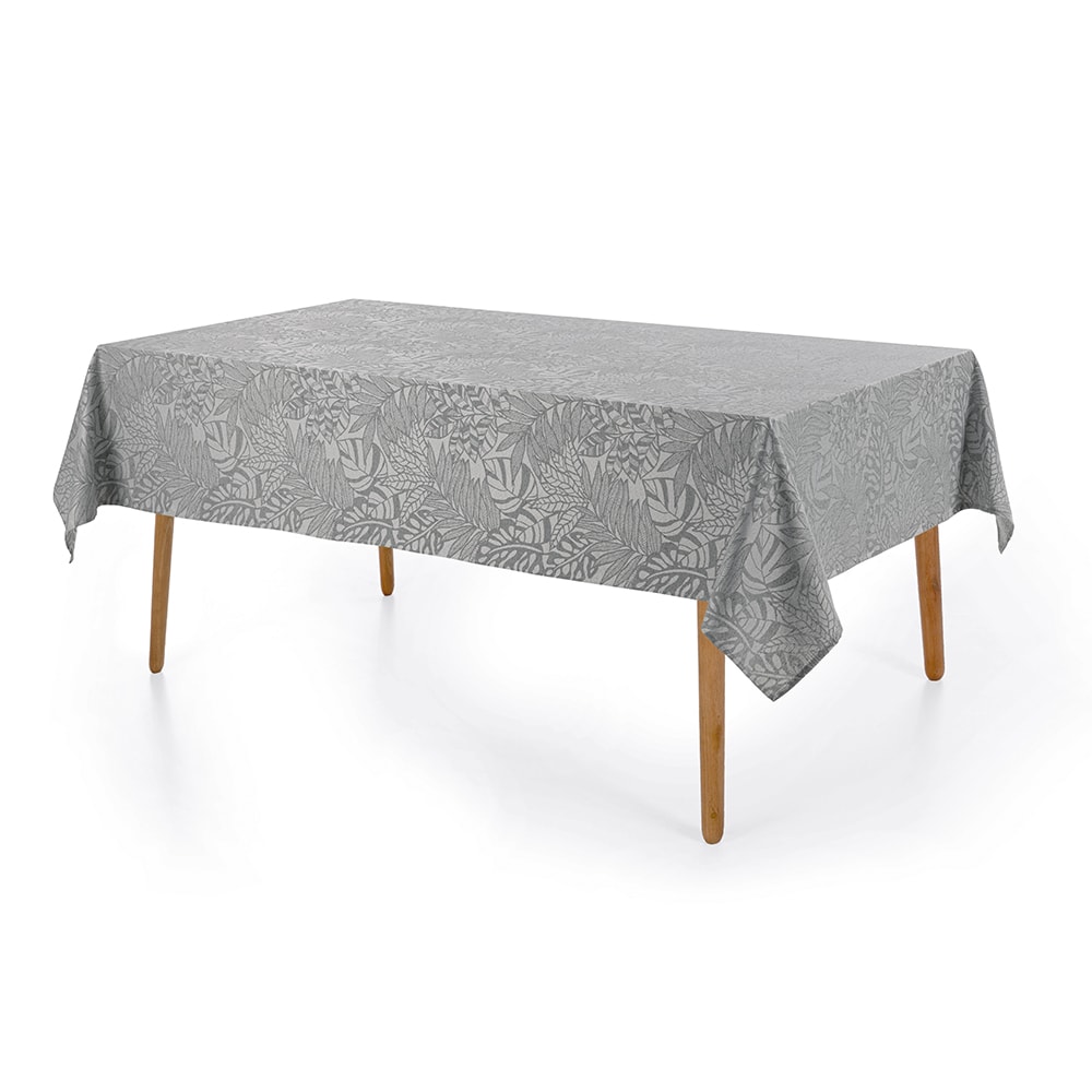Toalha de Mesa Retangular Karsten Jacquard Essencia 6 Lugares 1,40m x 2,10m