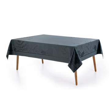 Toalha de Mesa Retangular Karsten Jacquard Sempre Limpa Amaris 8 Lugares 1,60m x 2,70m