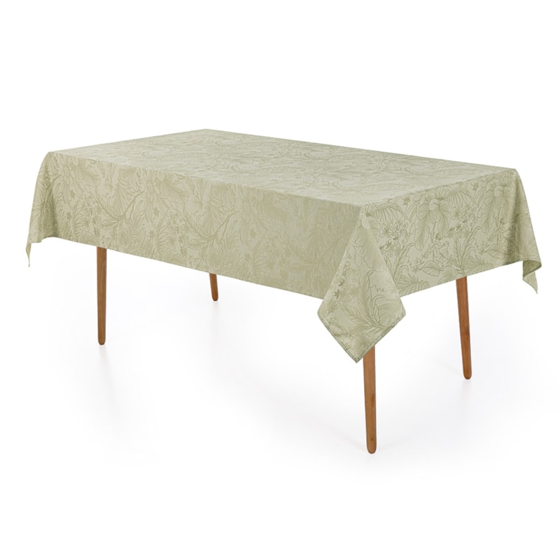 Toalha de Mesa Retangular Karsten Jacquard Sempre Limpa Aurora 12 Luga