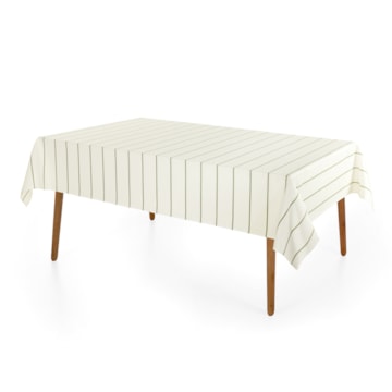 Toalha de Mesa Retangular Karsten Jacquard Sempre Limpa Royale 12 Lugares 1,60m x 3,20m