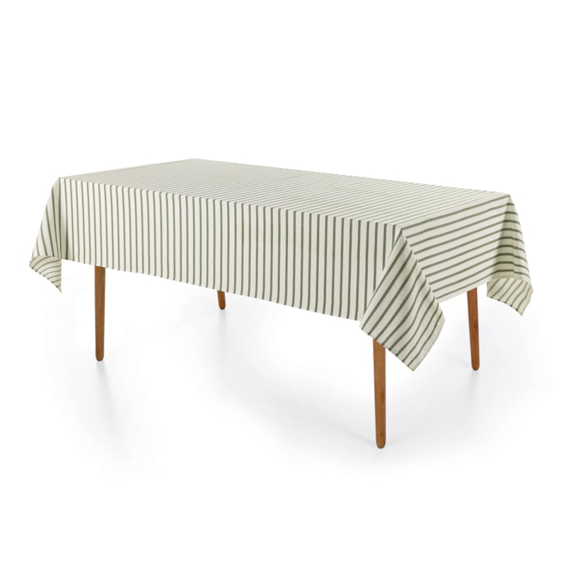Toalha de Mesa Retangular Karsten Jacquard Sempre Limpa Zaira 6 Lugare