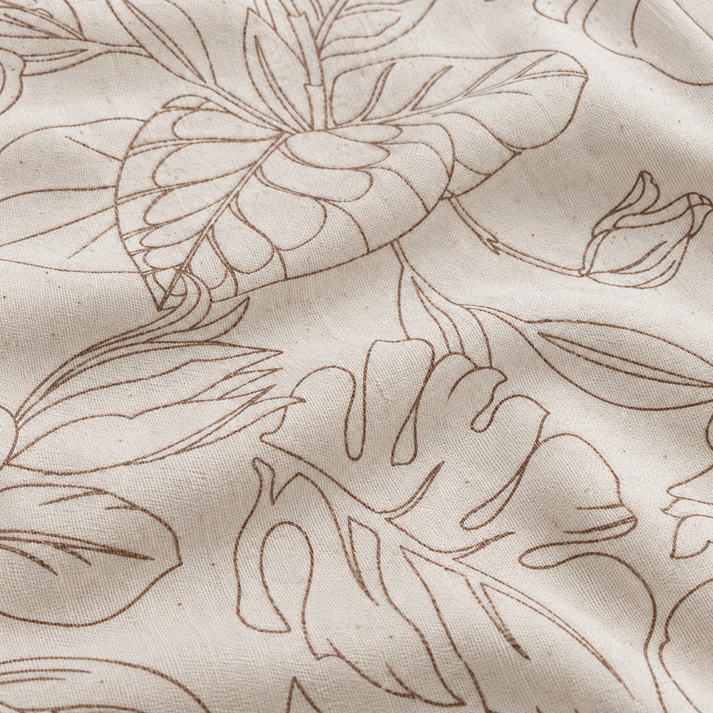Toalha de Mesa Retangular Nativa Floral 12 Lugares 1,40m x 3,50m