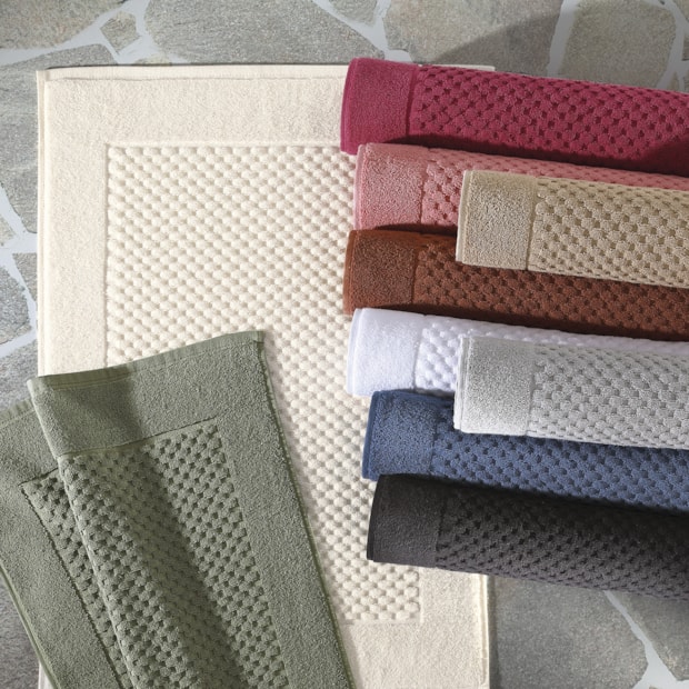 Toalha de Piso Dohler Jacquard Prime AF-1386 100% Algodão 50cm x 70cm - Gramatura: 680 g/m²