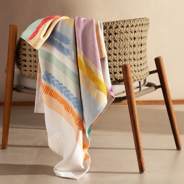 Toalha de Praia Buddemeyer Luxus Maui 100% Algodão 90cm x 1,80m