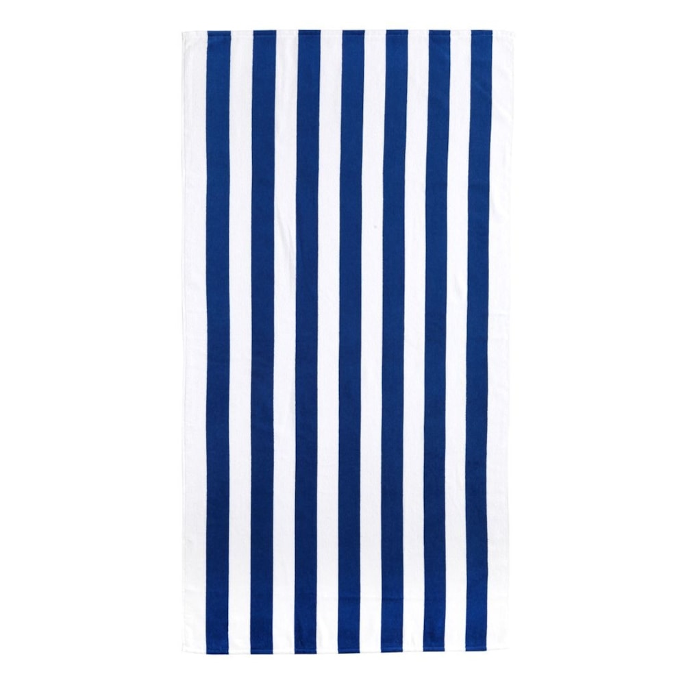 Toalha de Praia Dohler Aveludada Cabana Stripes 100% Algodão - Gramatura: 320g/m²