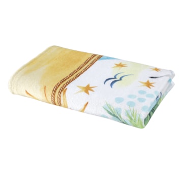 Toalha de Praia Dohler Summer Feeling Aveludada 100% Algodão - Gramatura: 320g/m²