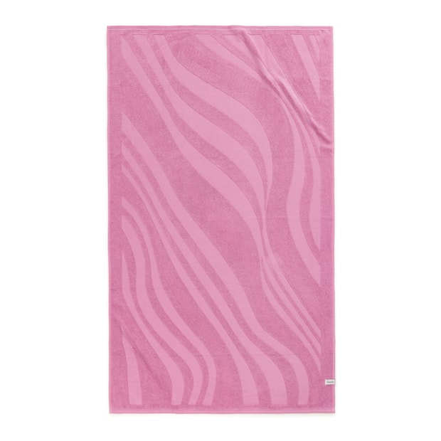 Toalha de Praia Karsten Maré Jacquard com Franjas 100% Algodão 86cm x 1,50m - Gramatura: 480g/m²