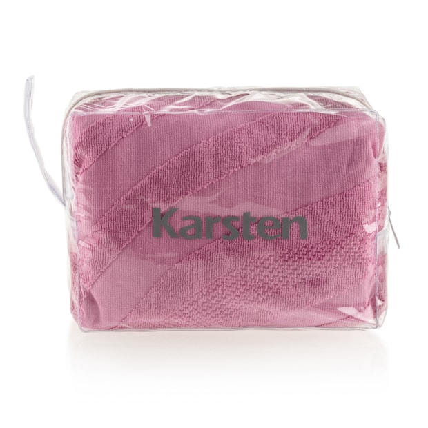 Toalha de Praia Karsten Maré Jacquard com Franjas 100% Algodão 86cm x 1,50m - Gramatura: 480g/m²