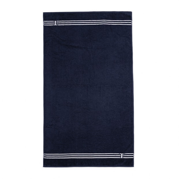 Toalha de Praia Trussardi Isola 100% Algodão 86cm x 1,60m - Gramatura: 520g/m²
