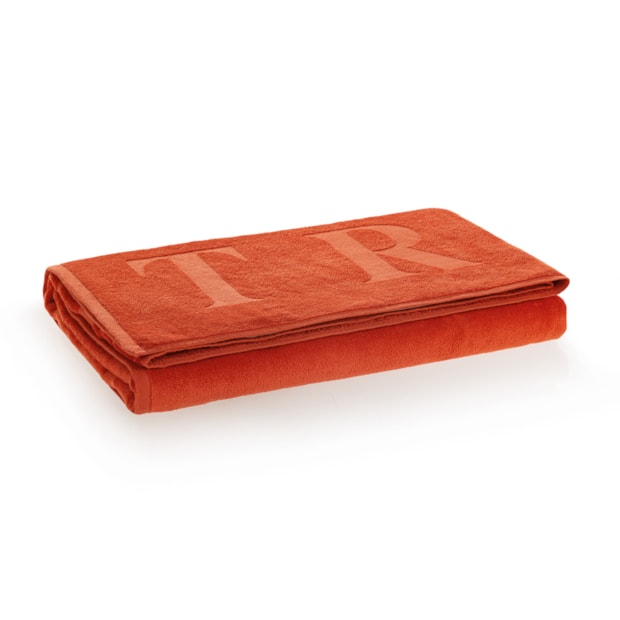 Toalha de Praia Trussardi Levanto Aveludada 100% Algodão 86cm x 1,80m - Gramatura: 470g/m²