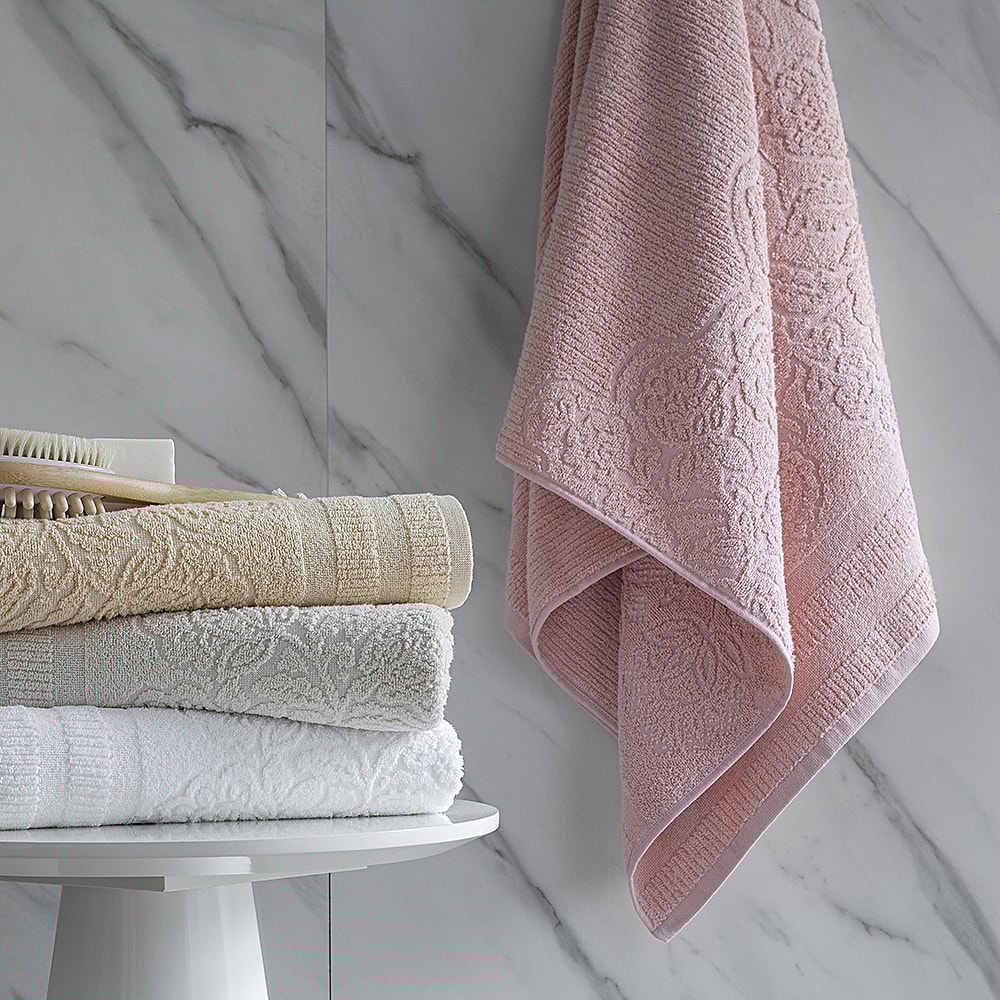 Toalha de Rosto Buddemeyer Botanique Extra Soft 100% Algodão - Gramatura: 420g/m²