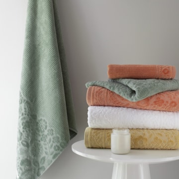 Toalha de Rosto Buddemeyer Candy Jacquard 100% Algodão - Gramatura: 420g/m²