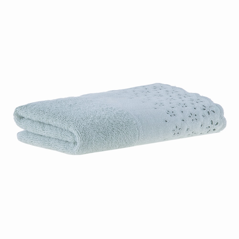 Toalha de Rosto Buddemeyer Crystal 100% Algodão - Gramatura: 500 g/m²