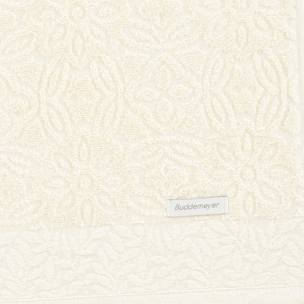 Toalha de Rosto Buddemeyer Floralis Jacquard Extra Soft 100% Algodão - Gramatura: 430g/m²