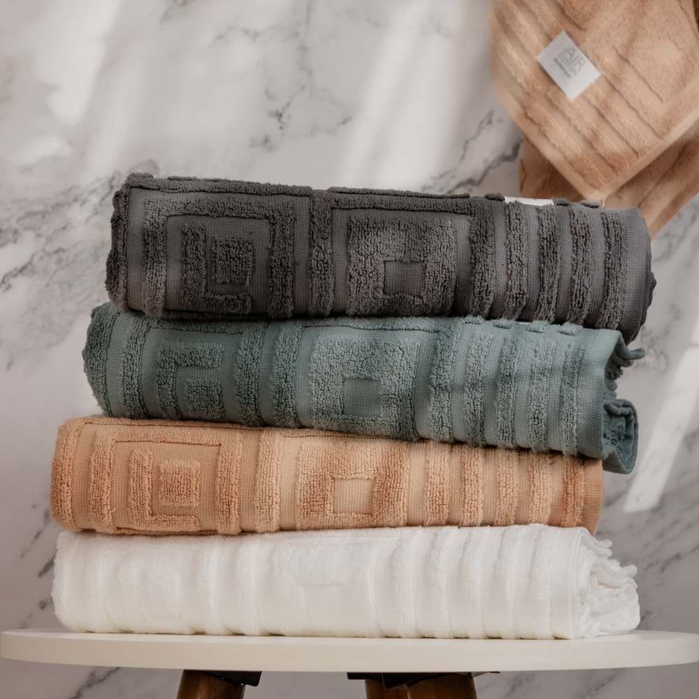 Toalha de Rosto Buddemeyer Infinity Air Jacquard 100% Algodão - Gramatura: 410g/m²