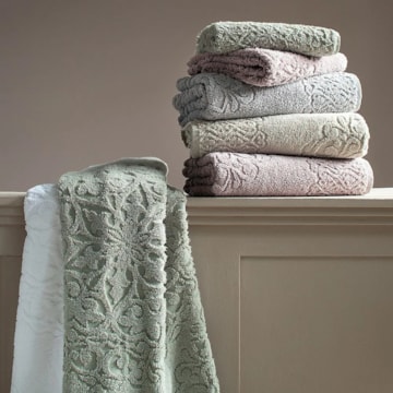 Toalha de Rosto Buddemeyer Zen Air Jacquard 100% Algodão - Gramatura: 400g/m²
