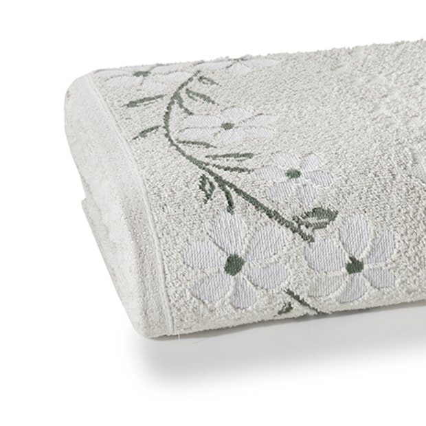 Toalha de Rosto Dohler Jacquard Eva - Gramatura: 440g/m²