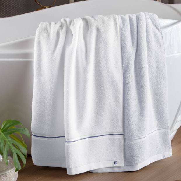 Toalha de Rosto Kacyumara Lázio 100% Algodão - Gramatura: 500g/m²