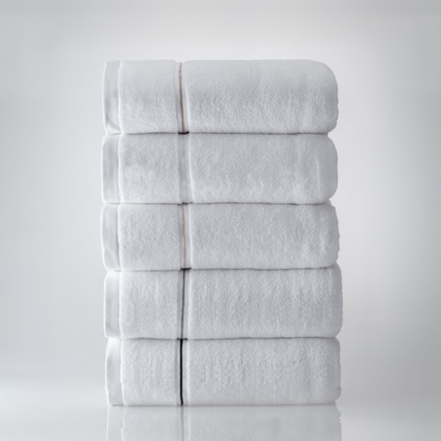 Toalha de Rosto Kacyumara Lázio 100% Algodão - Gramatura: 500g/m²