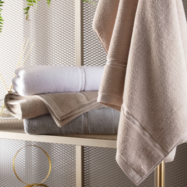 Toalha de Rosto Kacyumara Lázio 100% Algodão - Gramatura: 500g/m²