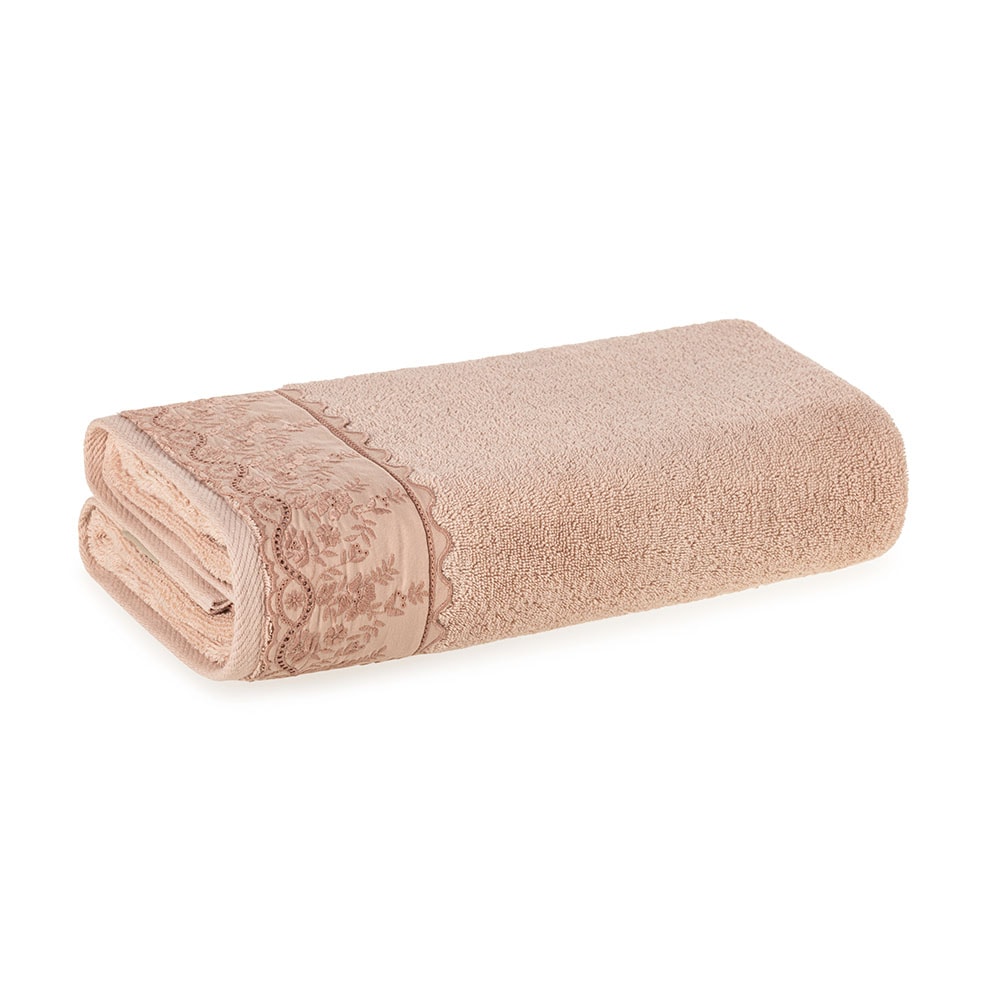 Toalha de Rosto Karsten Antônia Bordada SoftMax 100% Algodão - Gramatura: 520 g/m²