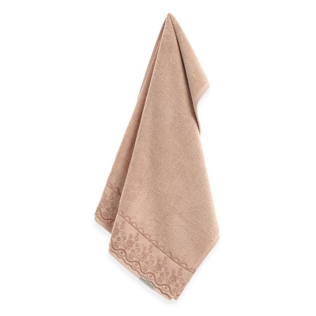 Toalha de Rosto Karsten Antônia Bordada SoftMax 100% Algodão - Gramatura: 520 g/m²