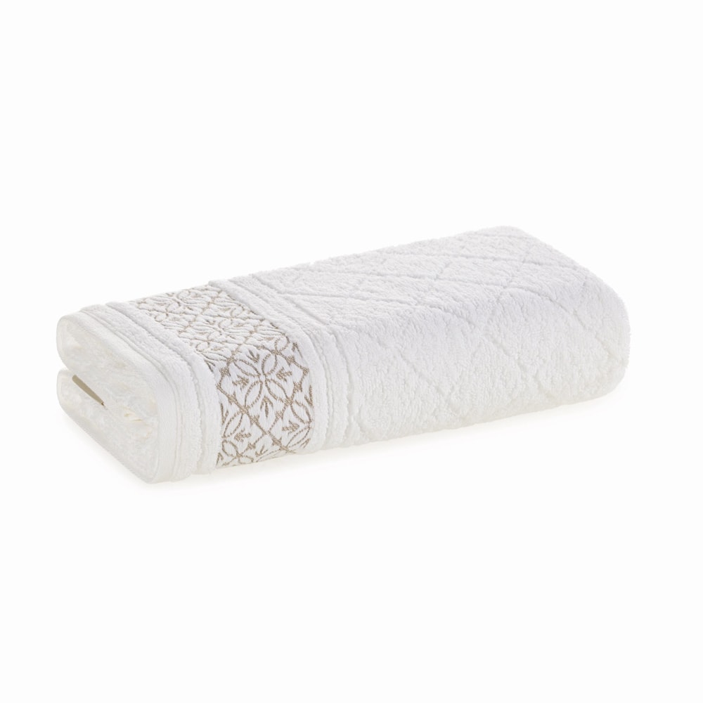 Toalha de Rosto Karsten Bragança Fio Penteado Jacquard - Gramatura: 450g/m²