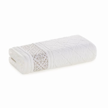 Toalha de Rosto Karsten Bragança Fio Penteado Jacquard - Gramatura: 450g/m²