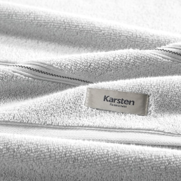 Toalha de Rosto Karsten Plaza Zero Twist 100% Algodão - Gramatura: 430g/m²