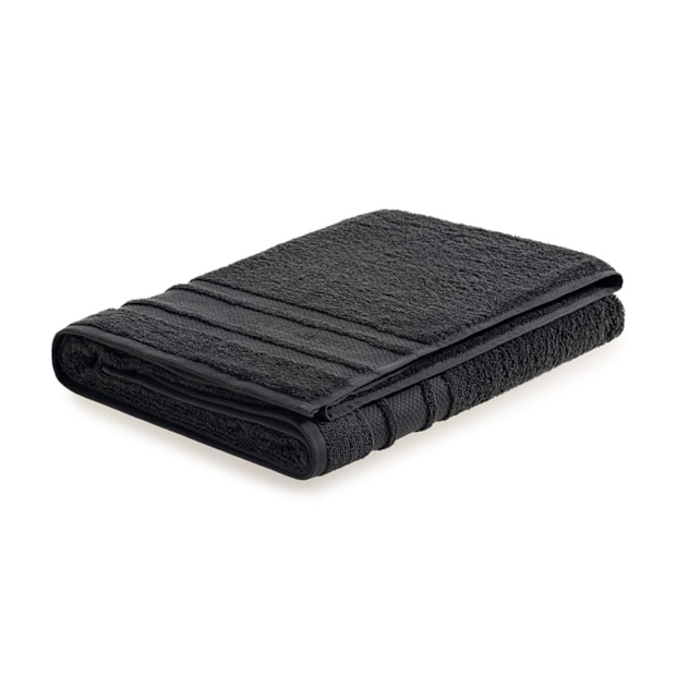 Toalha de Rosto Trussardi Lecce Barra Bordada 100% Algodão Fio Penteado - Gramatura 500g/m²