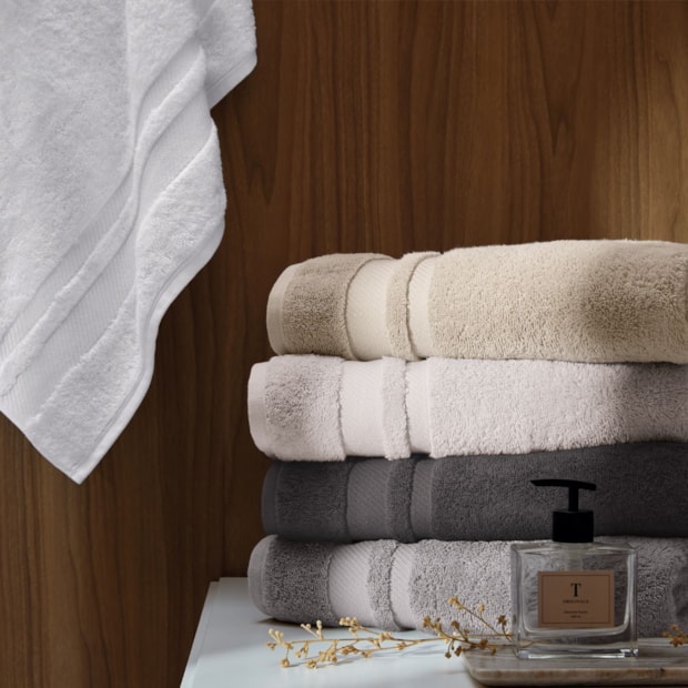 Toalha de Rosto Trussardi Lorenzi 100% Algodão - Gramatura: 560g/m²