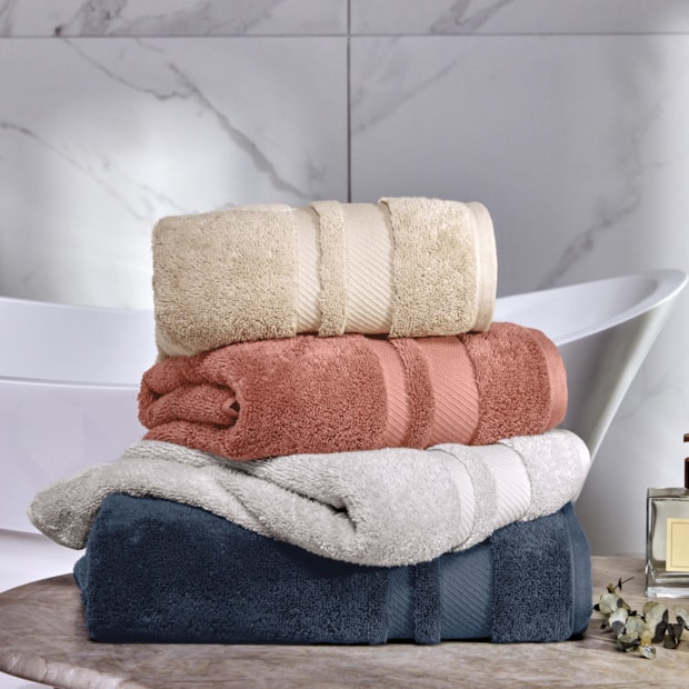 Toalha de Rosto Trussardi Lorenzi 100% Algodão - Gramatura: 560g/m²