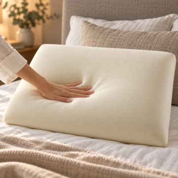 Travesseiro Altenburg Comfort Sensação Látex Airflow 48cm x 68cm