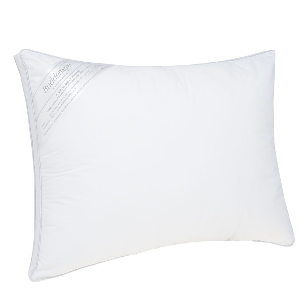 Travesseiro Buddemeyer Vision Fill 100% Algodão Cetim 233 fios 50cm x 70cm (1 Peça)
