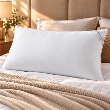 Travesseiro King Size Altenburg Levitare King 100% Algodão Percal 233 Fios Suporte Firme 50cm X 90cm (1 Peça)