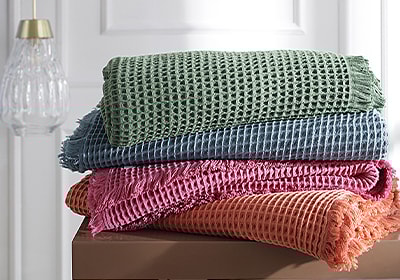 Manta Decorativa para Sofá Buddemeyer Luxus Piquet 1,50m x 2,00m