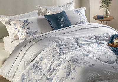 Jogo de Cama King Size Karsten Dora