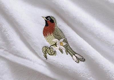 Jogo de Toalhas de Mão / Lavabo Trussardi Arancia